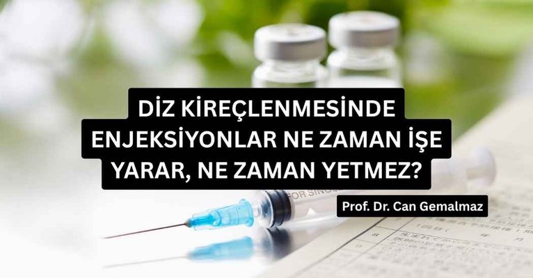 Diz Kireçlenmesinde Enjeksiyonlar Ne Zaman İşe Yarar, Ne Zaman Yetmez?
